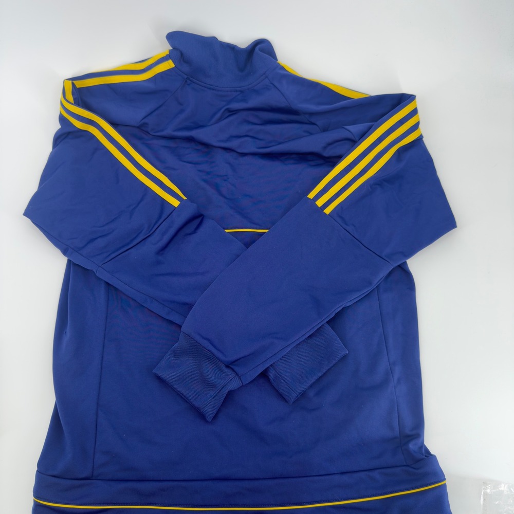 Adidas Real Salt Lake MLS Soccer‎ Track Jacket Mens Large Blue Yellow Full Zip - Picture 7 of 7
